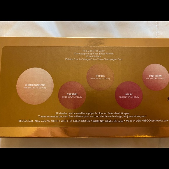 ✨✨HOST PICK ✨✨BECCA COSMETICS Pop Goes the Glow Face & Eye Palette BNIB! - Picture 5 of 7